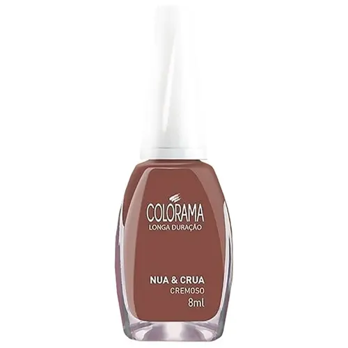ESMALTE COLORAMA CREMOSO NUA E CRUA NUDE 8ML