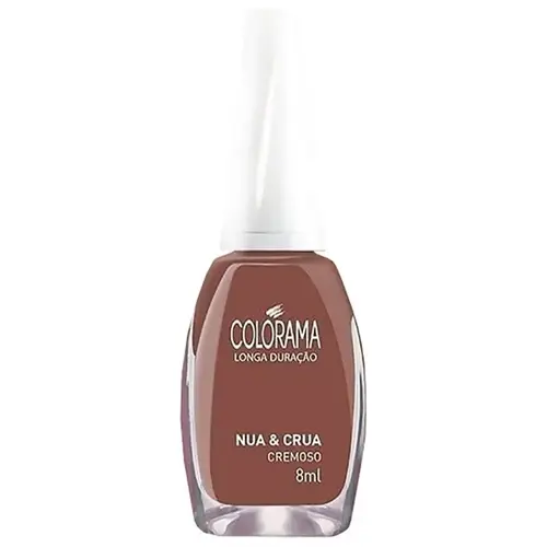 ESMALTE COLORAMA CREMOSO NUA E CRUA NUDE 8ML
