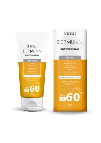 PROTETOR SOLAR DERMUNN FACIAL FPS60 60GR