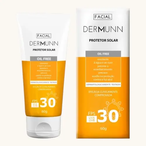 PROTETOR SOLAR DERMUNN FACIAL FPS30 60GR
