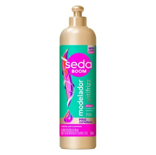 CREME DE PENTEAR SEDA BOOM MODELADOR ANTIFRIZZ 350ML