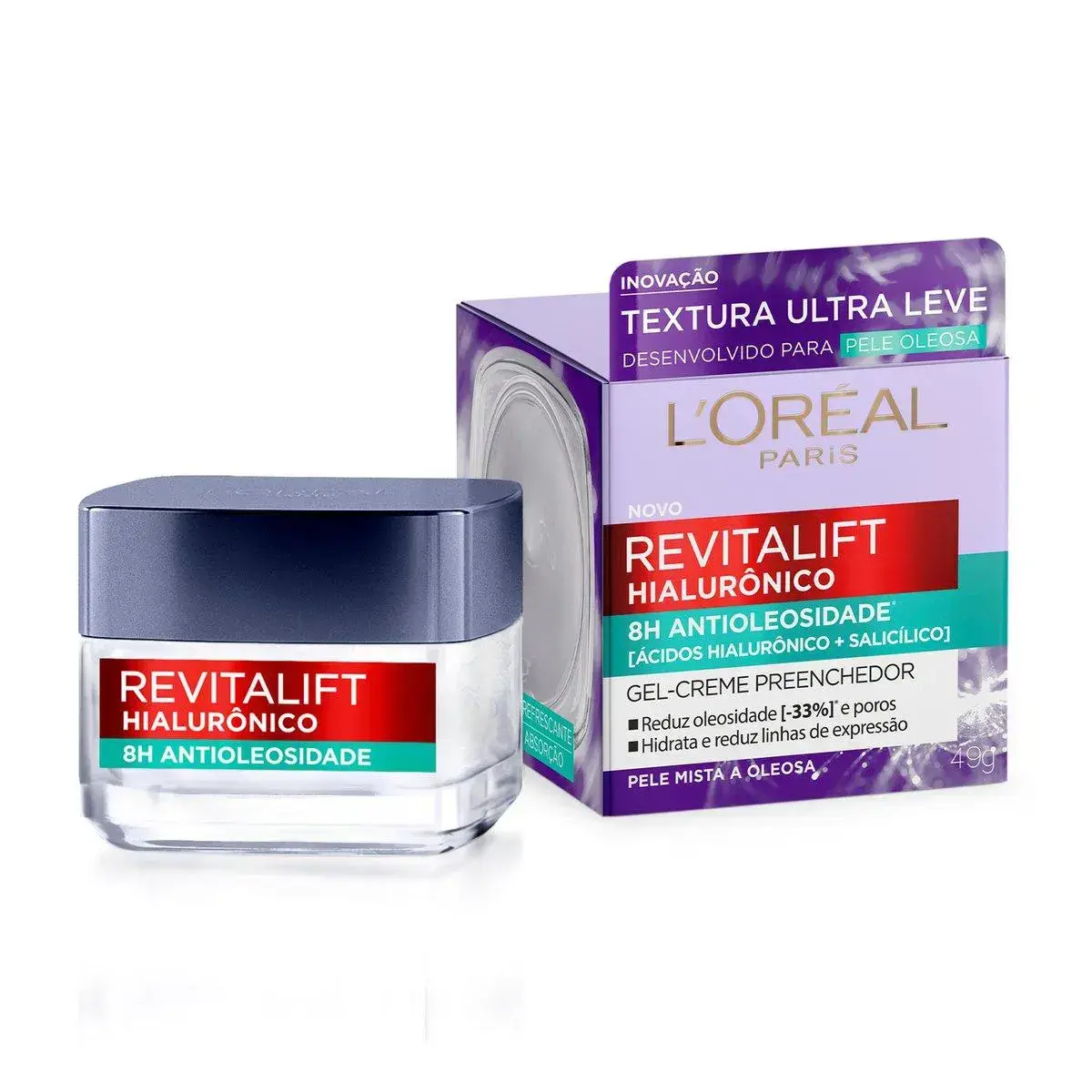 CREME REVITALIFT HIALURONICO ANTIOLEOSIDADE LOREAL 49GR