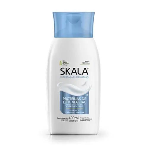 LOCAO HIDRATANTE SKALA LEITE VEGETAL 400ML
