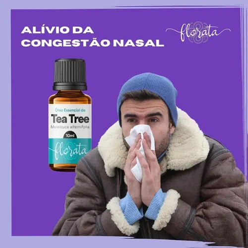 OLEO FLORATA ESSENCIAL TEA TREE 10ML