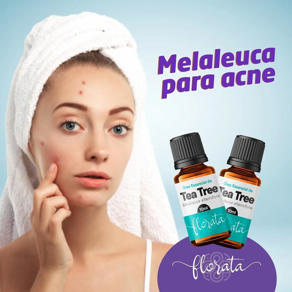 OLEO FLORATA ESSENCIAL TEA TREE 10ML