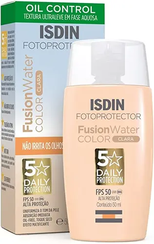 PROTETOR SOLAR ISDIN FUSION WATER FACIAL CLARA FPS50 50ML
