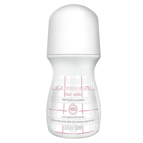 DESODORANTE GIOVANNA BABY BLANC VANILLA ROLLON FEMININO 50ML
