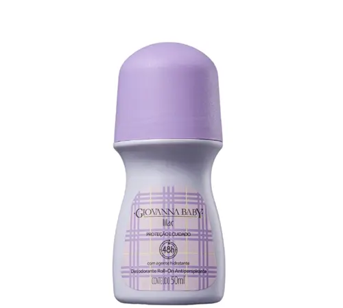 DESODORANTE GIOVANNA BABY LILAC ROLLON FEMININO 50ML