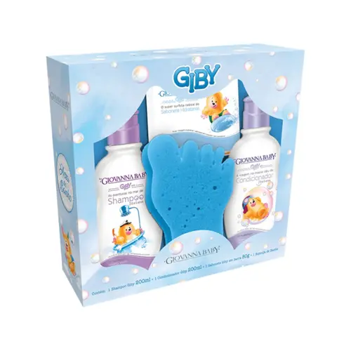 KIT GIOVANNA BABY GIBY HORA DO BANHO AZUL