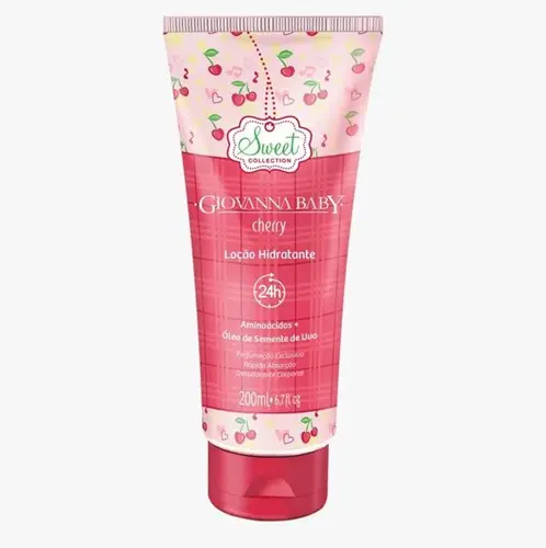 LOCAO HIDRATANTE GIOVANNA BABY CHERRY 200ML
