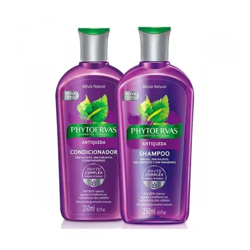 KIT PHYTOERVAS ANTIQUEDA SHAMPOO + CONDICIONADOR 250ML