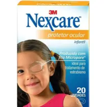 PROTETOR OCULAR 3M NEXCARE INFANTIL 20 UNIDADES