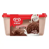 KIBON-SORVETE CREMOSISSIMO CHOCOLATE 1,5LT