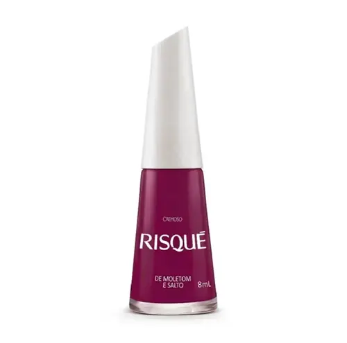 ESMALTE RISQUE CREMOSO MOLETOM E SALTO