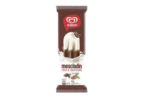 KIBON PALITO MESCLADIN COCO E CHOCOLATE 63GR