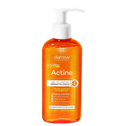 GEL DE LIMPEZA FACIAL ACTINE 240GR
