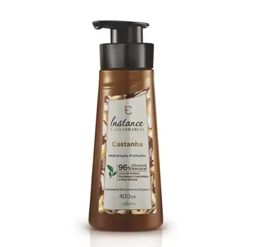 HIDRATANTE CORPORAL EUDORA INSTANCE CASTANHA 400ML