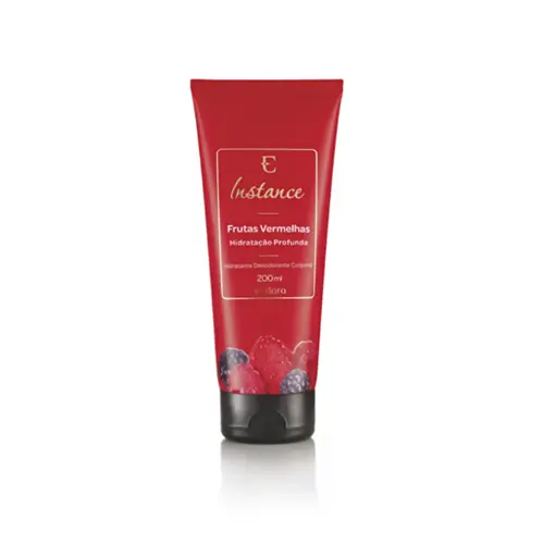 HIDRATANTE CORPORAL EUDORA INSTANCE FRUTAS VERMELHAS 200ML
