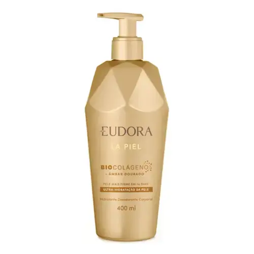 HIDRATANTE CORPORAL EUDORA LA PIEL AMBAR DOURADO 400ML