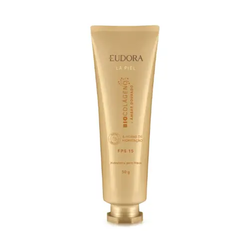 CREME PARA MAOS EUDORA LA PIEL AMBAR DOURADO FPS15 50GR