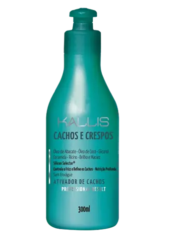 ATIVADOR DE CACHOS KALLIS CACHOS E CRESPOS 300ML