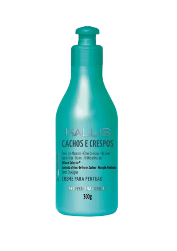 CREME DE PENTEAR KALLIS CACHOS E CRESPOS 300ML
