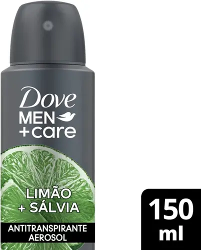DESODORANTE DOVE MEN CARE LIMAO E SALVIA AEROSSOL 150ML