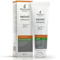 PROTETOR SOLAR EPISOL ANTIACNE FPS30 60ML