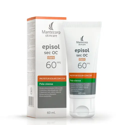 PROTETOR SOLAR EPISOL SEC OC CLARO FPS60 60ML