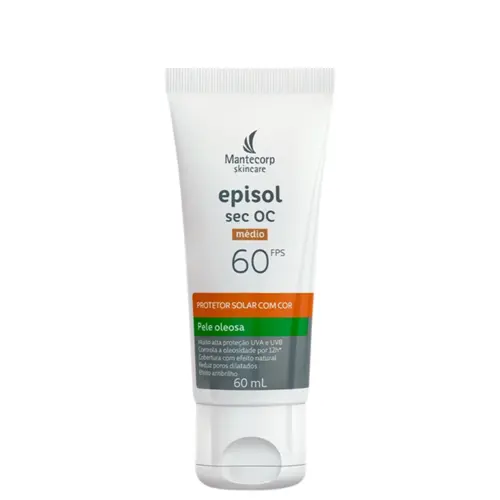 PROTETOR SOLAR EPISOL SEC OC MEDIO FPS60 60ML