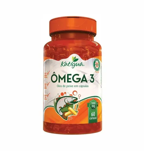 OMEGA 3 TRIPLA FONTE 1000MG 120 CAPSULAS KATIGUA OMEGA 3