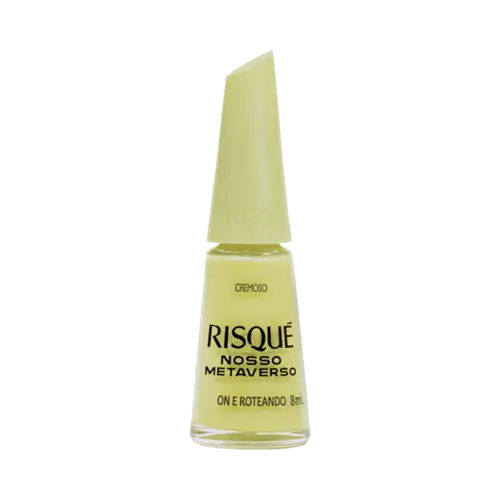 ESMALTE RISQUE CREMOSO ON E ROTEANDO 8ML