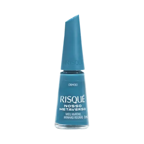 ESMALTE RISQUE CREMOSO MEU AVATAR MINHAS REGRAS 8ML