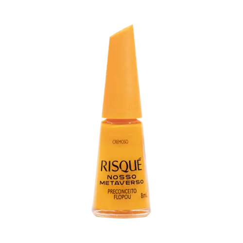 ESMALTE RISQUE CREMOSO PRECONCEITO FLOPOU 8ML