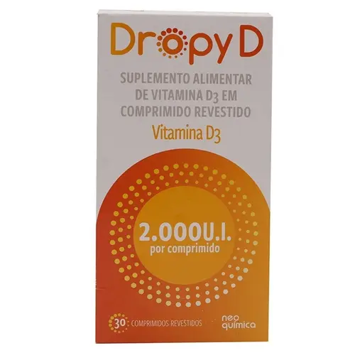 VITAMINA D - DROPY D 2.000UI 30 COMPRIMIDOS