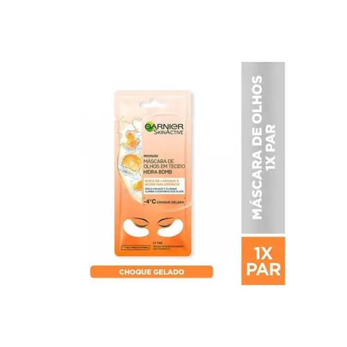 MASCARA PARA OLHOS GARNIER SUCO DE LARANJA E ACIDO HIALURONICO 6GR