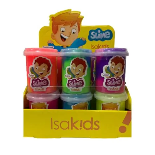 BRINQUEDO ISAKIDS SLIME POTE TRADICIONAL 152GR