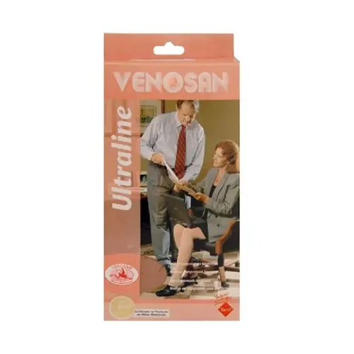 MEIA VENOSAN ULTRALINE 30-40 XG PANTURRILHA PE FECHADO BEGE