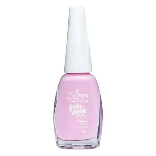 ESMALTE COLORAMA GURU DO AMOR PROPRIO O PRAZER E MEU 8ML