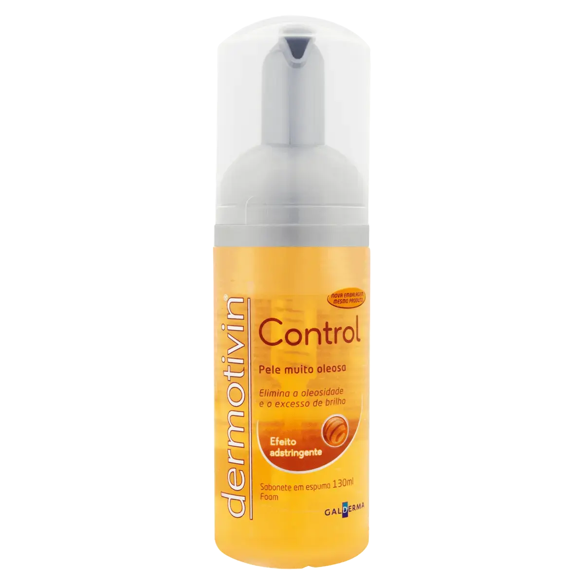 SABONETE EM ESPUMA DERMOTIVIN OIL CONTROL 130ML