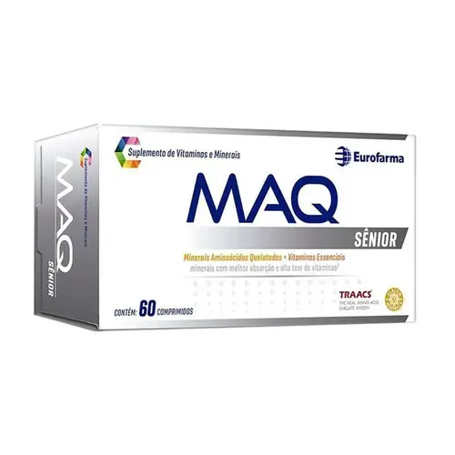 MAQ SENIOR 60 CAPSULAS MULTIVITAMINICO - POLIVITAMINICO