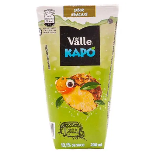 SUCO DEL VALLE KAPO ABACAXI 200ML