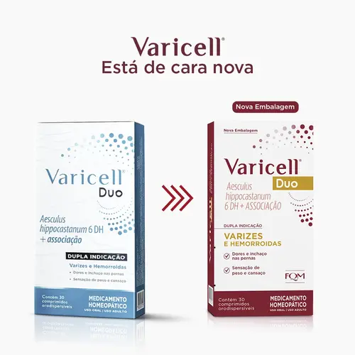 VARICELL DUO 30 COMPRIMIDOS AESCULUS HIPPOCASTANUM