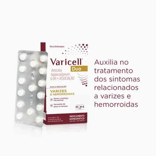 VARICELL DUO 30 COMPRIMIDOS AESCULUS HIPPOCASTANUM
