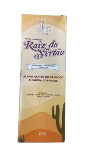 GEL RAIZ DO SERTAO PARA MASSAGEM 200GR