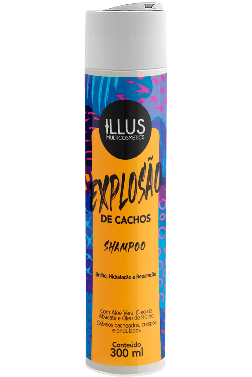 SHAMPOO ILLUS EXPLOSAO DE CACHOS 300ML