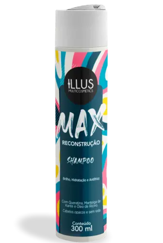 SHAMPOO ILLUS MAX RECONSTRUCAO 300ML
