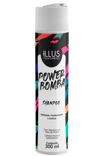 SHAMPOO ILLUS POWER BOMBA 300ML