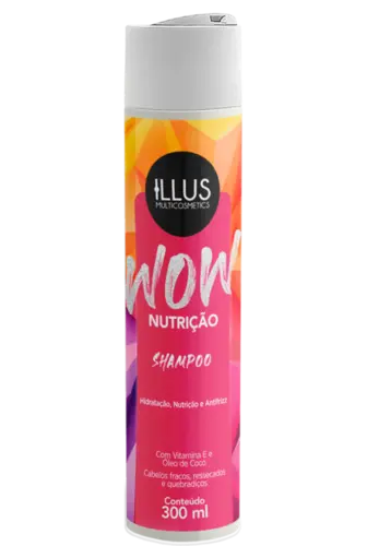 SHAMPOO ILLUS WOW NUTRICAO 300ML