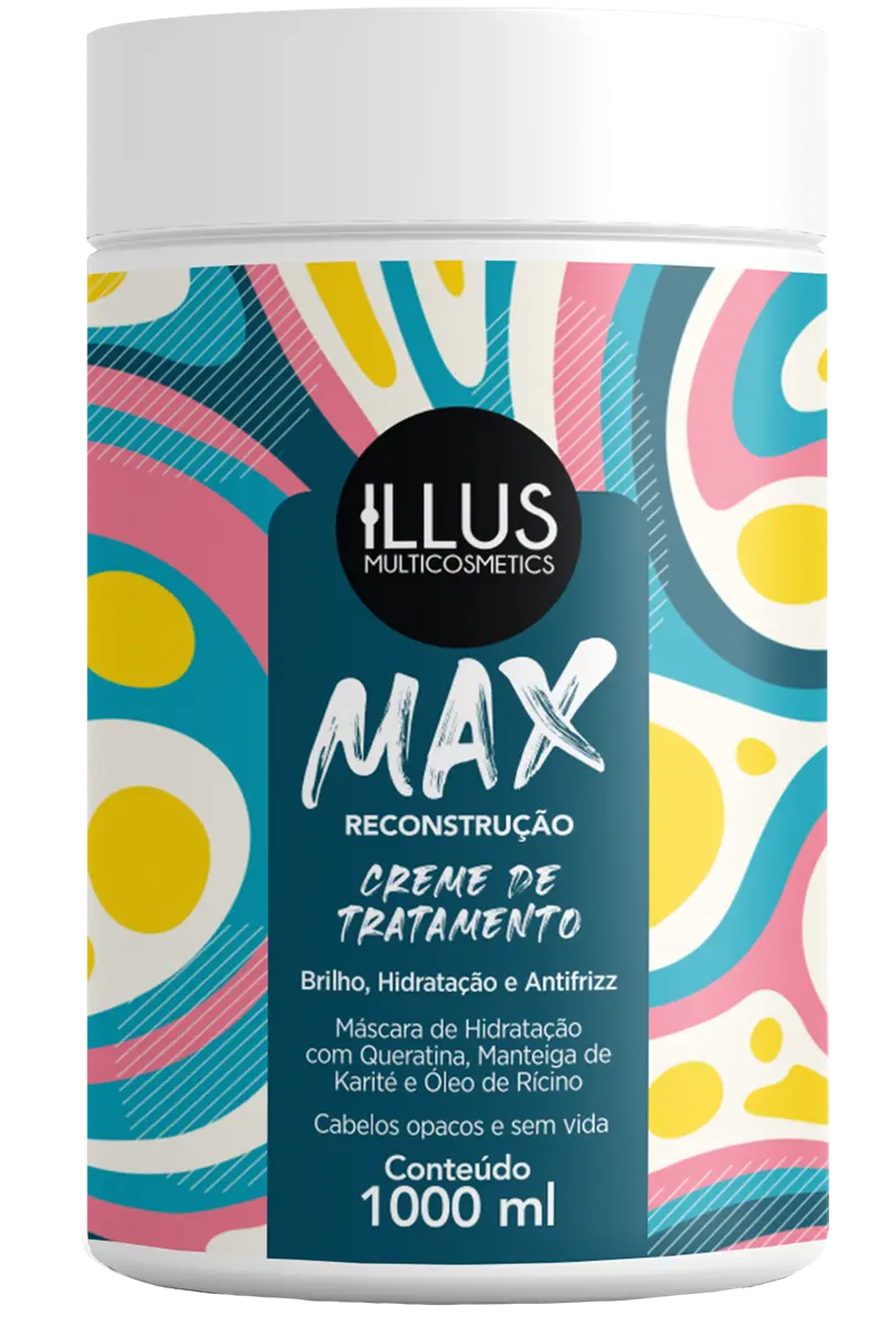 CREME DE TRATAMENTO ILLUS MAX RECONSTRUCAO 1000ML